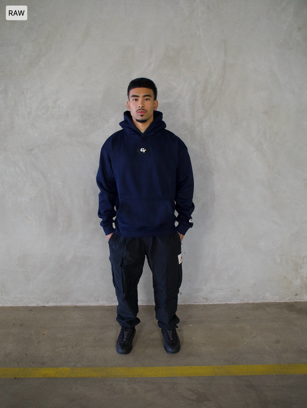 GT-90's Hoodie - Deep Navy