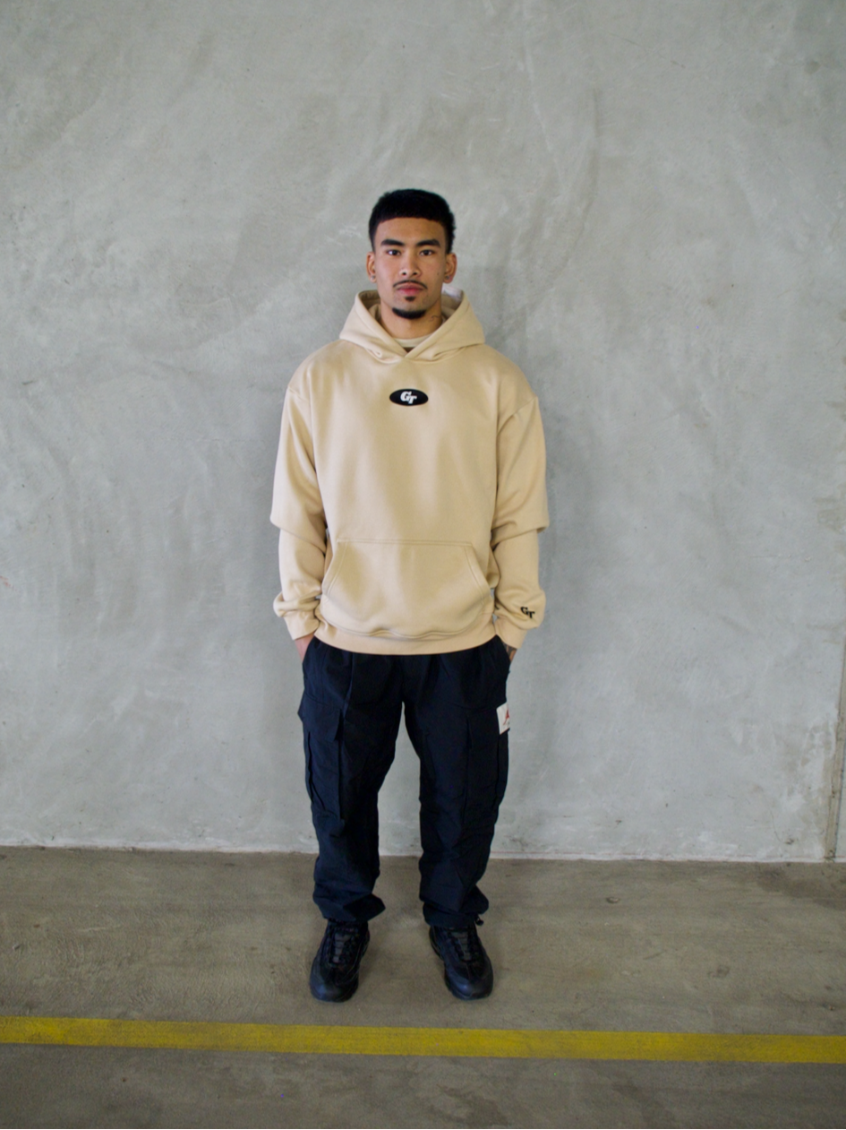 GT-90's Hoodie - Beige